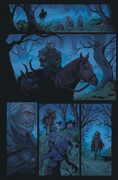 The Witcher : De chair et de flamme - Par Aleksandra Motyka & Marianna Strychowska - Urban Comics - Collection Urban Games