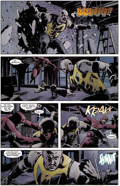 Daredevil T 16 : « A chacun son dû » par E. Brubaker, M. Lark & S. Gaudiano- Panini Comics