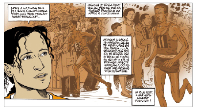 Le Marathon de Safia - Par Didier Quella-Guyot & Sébastien Verdier - Editions Paquet