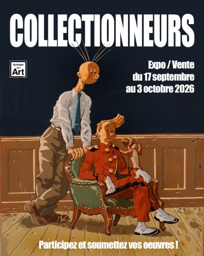 Exposition Trésors de "Collectionneurs" chez Achetez de l'Art Paris