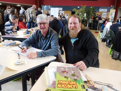 Des animaux et des hommes aux dixièmes rencontres de la BD de Longvic