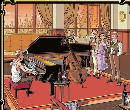 Gatsby le magnifique - Par Ted Adams et Jorge Coelho - D'après F. Scott Fitzgerald - Editions Paquet