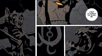 Hellboy en enfer T1 - Par Mike Mignola (trad. Anne Capuron) - Delcourt