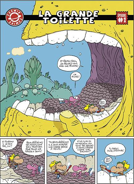 Samson et Néon, T7 : Cosmik Comics - Par Tebo - Glénat