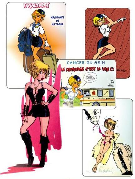 Le Livre d'or de Natacha - Par Walthéry - Noir Dessin Production