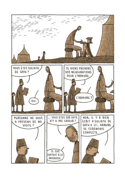Goliath – Par Tom Gauld – L'Association