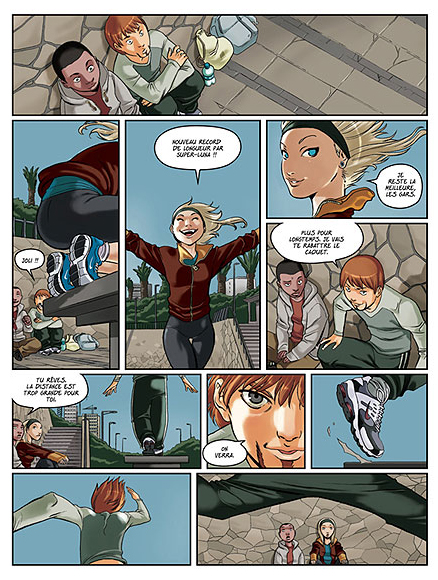 En sautant dans le vide - T2 : L'orage approche - Par Man - Dargaud