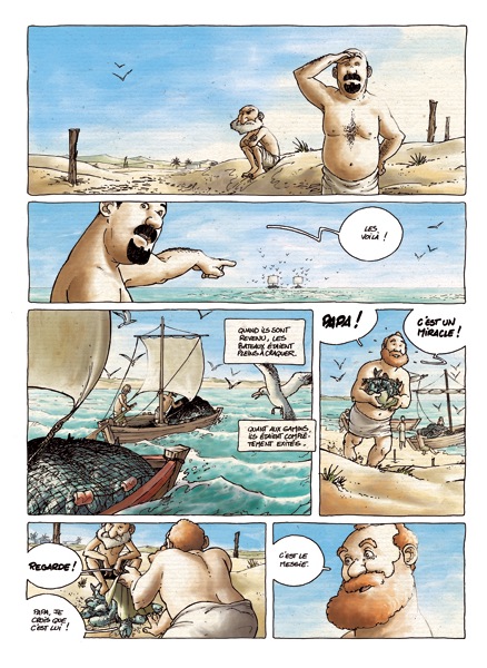 Le Voyage des Pères T 1 : « Jonas » - Par David Ratte – Ed. Paquet