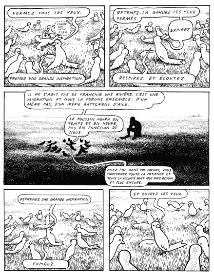 Le philosophique « Big Questions » d'Anders Nilsen est une des bandes dessinées de l'année