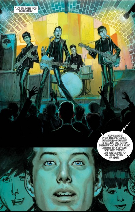 Le Cinquième Beatles. L'histoire de Brian Epstein – Par A. Robinson, K. Baker & V.J. Tiwary – Dargaud