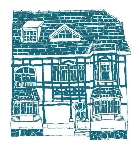 Maisons au trait - Balade dessinée avec l'auteur Loïc Gaume (Maison Autrique, Bruxelles)