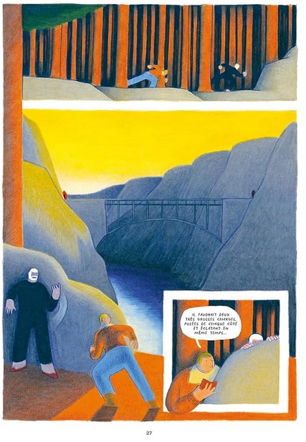Pour qui sonne le glas - Par JD Morvan & Pierre Dawance - Ed. Sarbacane