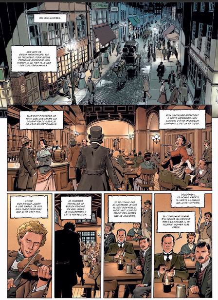 Découvrez la jeunesse de Moriarty dans la série "Sherlock Holmes - Crimes Alleys" chez Soleil 