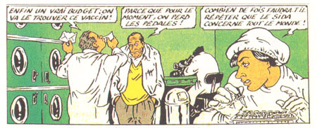 30 artistes de BD pour les 30 ans de Aides