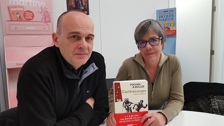 L-F Bollée ("Contrecoups") : "Dans cette bande dessinée sur l'Affaire Malik Oussekine, nous voulions raconter tout ce qui s'était passé."