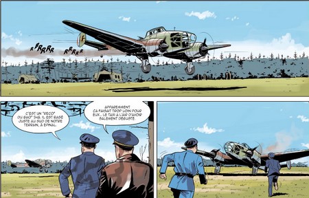 Ciel de guerre, T1 - Par Pinard et Dauger- Editions Paquet