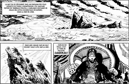 Sandokan, un récit inédit d'Hugo Pratt 