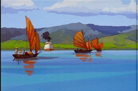 L'île aux remords par D. Quella-Guyot et S. Morice - Editions Bamboo