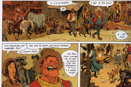 Big Foot, Première Balade : Magic Child - par Dumontheuil - Futuropolis 