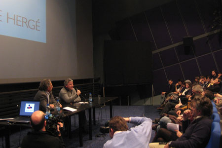 Conférence de presse Tintin à Angoulême : La gaffe de M. Nick Rodwell