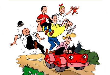 Bob & Bobette délocalisés en Francophonie grâce aux éditions Paquet !
