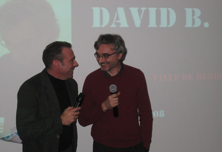 David B, « Grand Boum 2008 » du Festival de Blois
