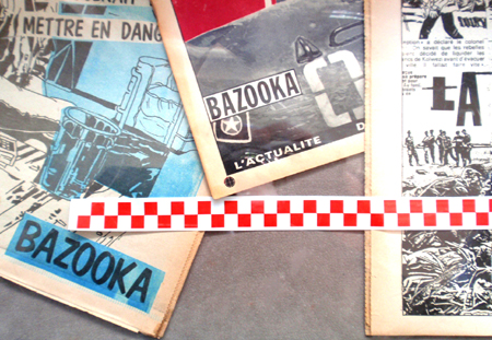 Bazooka expose en plein vol