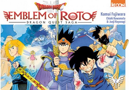 Dragon Quest - Emblem of Roto T1 et T2 - Par Kamui Fujiwara et Chiaki Kawamata (trad. Fédoua Lamodière) - Ki-oon