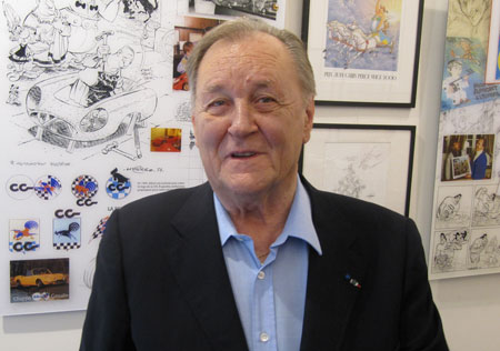 Albert Uderzo, personnalité "bande dessinée" de l'année 2012