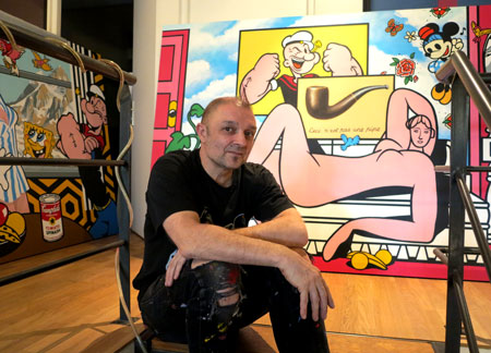 Speedy Graphito : "J'aime surtout travailler sur la mémoire collective."