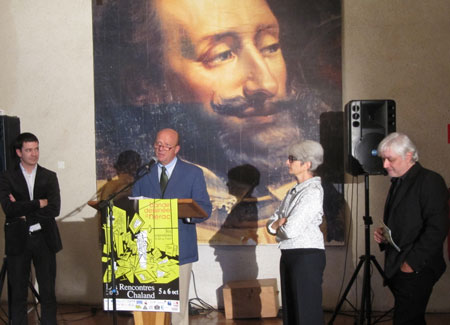 Serge Clerc à l'honneur aux Rencontres Chaland 2013 de Nérac