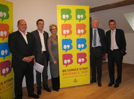 2009, l'année de la bande dessinée à Bruxelles