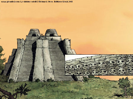 Le Sixième Soleil - T1 : Tezcatlipoca – Par Laurent Moënard & Nicolas Otéro – Glénat