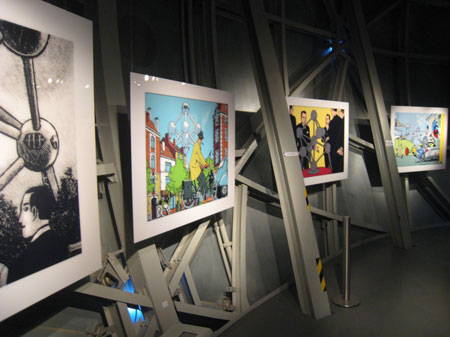 Le Style Atome à l'Atomium