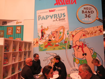 La BD à Francfort 2015 : sous le signe des marques qui rassurent