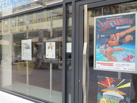Drôle d'ambiance au 19e festival de BD de Zagreb