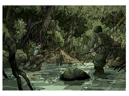 "Black Sands" d'Oger & Contis revisite la Guerre du Pacifique