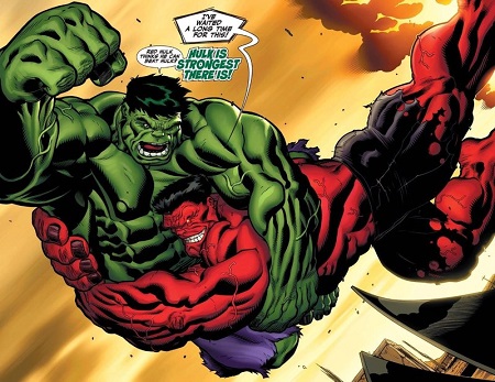 Hulk T 1 : « Qui est le Hulk rouge ? » - par J. Loeb, E. McGuinness, A. Adams & F. Cho – Panini Comics