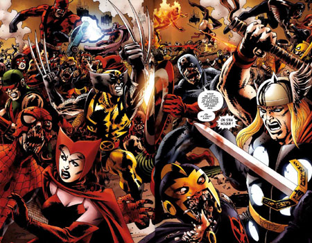 Marvel Zombies T2 : « Le Goût de la mort » - Par R. Kirkman, M. Millar, F. Van Lente & K. Walker – Panini Comics