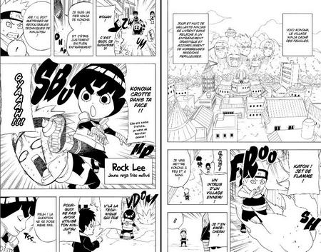 Rock Lee - Les Péripéties d'un ninja en herbe - Tome 1 - Par Kenji Taira - Kazé