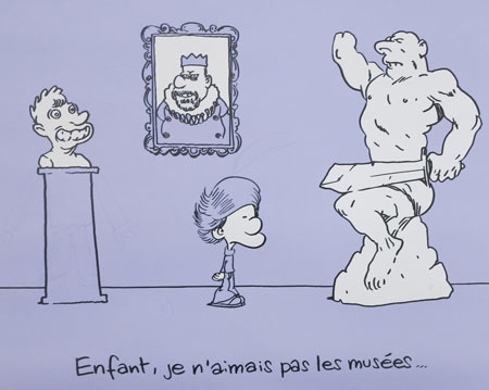 Zep nous fait son "Happy Art" au Palais des Beaux-Arts de Lille