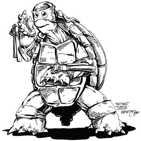 La Fantastique Histoire des Tortues Ninja. (2e partie) - " cowabungaaaaaaaaaaaaaa"