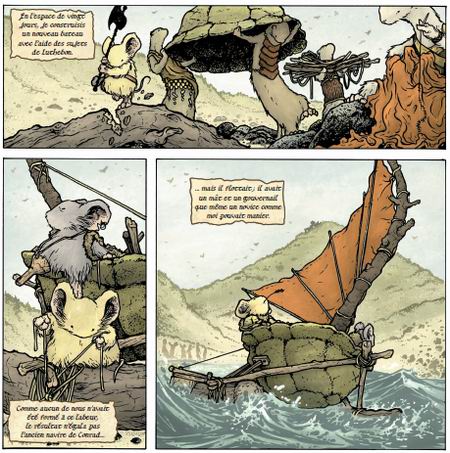 Légendes de la Garde, T3 : La Hache noire – Par David Petersen – Gallimard