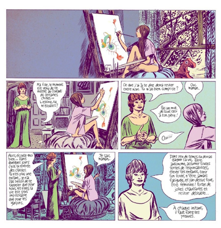 "Lune l'envers" de Blutch, une fable cinglante et brillante sur le monde de l'édition