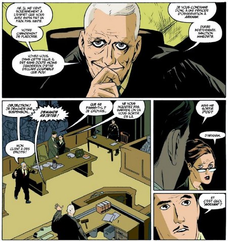 Les Patients d'Arkham - Par Dan Slott et Ryan Sook (Trad. Jean-Marc Lainé) - Urban Comics