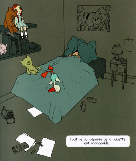 Sibylline ("Sous l'entonnoir") : « Pour moi, c'est comme une vieille cicatrice. »