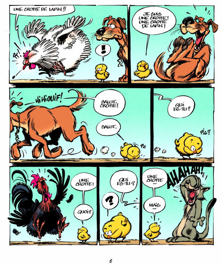 Les Aventures de Poussin 1er : Cui suis-je ? - Par Éric-Emmanuel Schmitt et Janry - Dupuis
