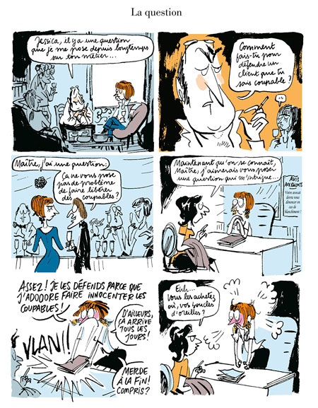 La Vie de palais - Il était une fois les avocats - Par Catherine Meurisse & Richard Malka - Marabulles