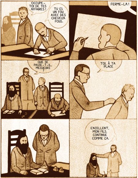 L'homme qui se laissait pousser la barbe - Par Olivier Schrauwen - Actes Sud/l'AN 2