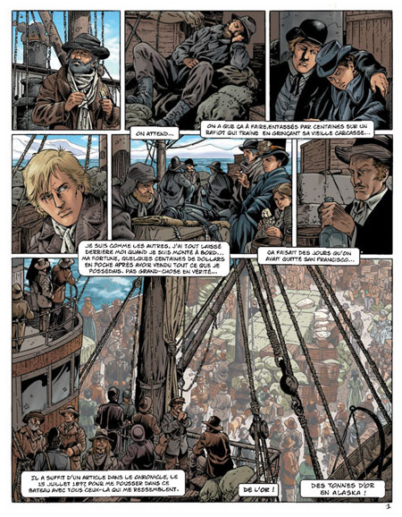 L'Or sous la neige : 1. Klondike – Par Éric & Jean Stalner d'après Nicolas Vanier – 12bis – XO éditions